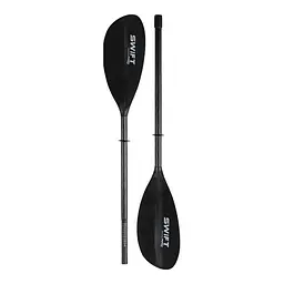 Весло Egalis Swift fibre carbone Ø30mm L205-215cm 2ч Fibrylon Чорний (1053-N712205N049) - мініатюра 2