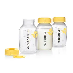 Пляшечки для збору і зберігання грудного молока Medela, 150 мл, 3 шт. (800.0796) - мініатюра 2