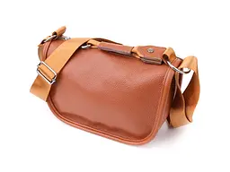 Напівкругла сумка для жінок з натуральної шкіри Vintage 26х15х12 см sum0027613