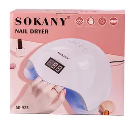 Лампа для манікюру Sokany SK-923 UV/LED 48 Вт, білий Sokany SK923 - мініатюра 10