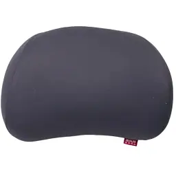 Подушка підголовник ортопедична Yiwu Memory Foam 30х20х13 см сіра