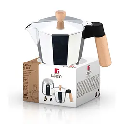 Кавоварка гейзерна Bergner Coffee & tea lovers 6 чашок (BG-38197-MM) - мініатюра 5
