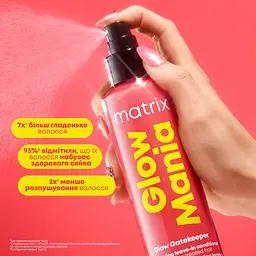 Засіб-догляд Matrix Glow Mania Glow Gatekeeper для посилення сяйва фарбованого волосся незмивний 250 мл - мініатюра 6