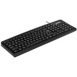 Клавіатура дротова Defender Focus HB-470 UKR USB Black (45471) - мініатюра 4