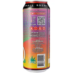 Напій слабогазований Mikki Brew CBD Kombucha Passion Fruit 0.5 л з/б - мініатюра 3