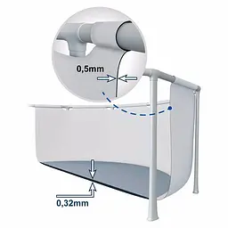 Басейн каркасний круглий Intex 26712, 366х76 см, 6503 л, фільтр-насос - мініатюра 4