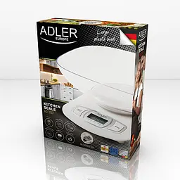 Ваги кухонні Adler AD-3137 White - мініатюра 8