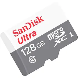 Карта пам'яті SanDisk microSDXC 128GB UHS-I Ultra A1 R-100MB/s (SDSQUNR-128G-GN6MN) [133575] - мініатюра 2