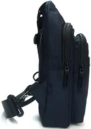 Сумка LANPAD чоловіча через плече 16х27х9 см Синій (LAN35001 blue) - мініатюра 3