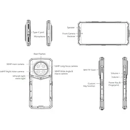 Смартфон Doogee DK10 5G VIP Edition 12/512GB Kevlar Black Global NFC - мініатюра 10