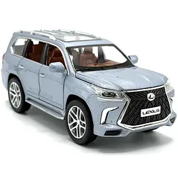 Масштабна модель Lexus LX570 Super Sport 1:24 металевий позашляховик зі звуком і підсвіткою інерційна машинка Лексус