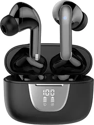 Бездротові навушники Bluetooth 5.3 TWS 40H час відтворення в навушниках із мікрофоном, глибокий бас, IPX5