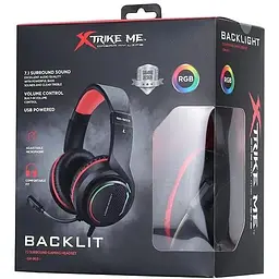 Навушники Xtrike Me Gaming RGB Backlight GH-903 - мініатюра 2
