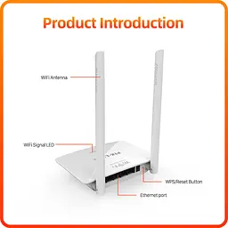 Бездротовий Wi-Fi роутер PIX-LINK LV-WR07M стаціонарний мережевий маршрутизатор White (19183) - мініатюра 10