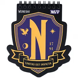 Блокнот фігурний Yes Wednesday NA 114x130 мм 40 аркушів клітинка (152195)
