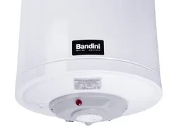 Водонагрівач Bandini SE 50, 50 л, 2 кВт, мокрий ТЕН, вертикальний, циліндричний, білий (000004554) - мініатюра 3