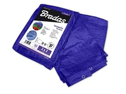 Тент BRADAS 4х5м синій 50гр/м2 (тарпаулін) STANDARD PLL4/5