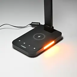 Настiльна лампа Videx LED VL-TF17B 18W 1800-6500K з бездротовою зарядкою чорна (VL-TF17B) - мініатюра 11