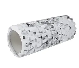 Масажний ролик (роллер) PowerPlay 4025 Massage Roller Сіро-чорний 33x15 см (PP_4025_Grey/Black)