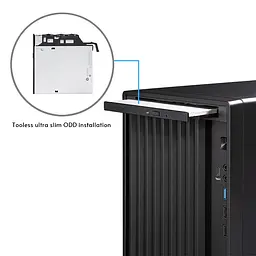 Корпус Chieftec UNI BS-20B-OP, без БЖ, mATX, Black - мініатюра 9