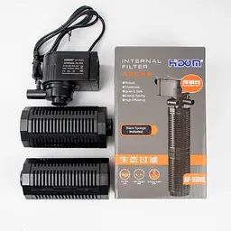 Фільтр заглибний для акваріума Hidom AP-1600L, 25 Вт, 300 л