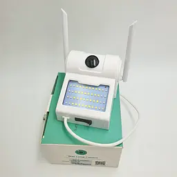 IP Камера відеоспостереження вулична Wi Fi з Led та ІЧ світильником прожектором HD 1080p 2 Mp UKC CAMERA D2 білий - мініатюра 8