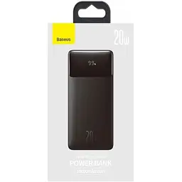 Портативна батарея Baseus Bipow Digital Display 10000 mAh 20W PPDML-L01 Black - мініатюра 7