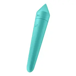 Смарт міні-вібратор Satisfyer Ultra Power Bullet 8 Turquoise - мініатюра 1