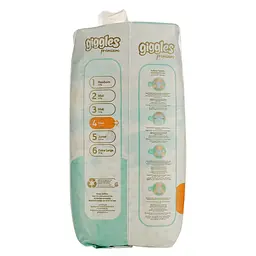 Підгузки Giggles Premium Maxi 4 (7-18 кг) 30 шт. - мініатюра 3