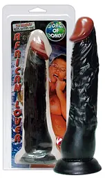 Реалістичний фалоімітатор You2Toys African Lover 23 см чорний - мініатюра 5