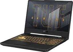 Ноутбук ASUS TUF Gaming F15 FX506HF-HN015 15FHD IPS/Intel i5-11400H/8/512F/NVD2050-4/noOS/Bag (90NR0HB4-M004Y0) - мініатюра 2
