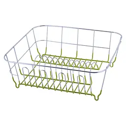 Сушка для посуду Kamille KM-0763A зелена - мініатюра 2