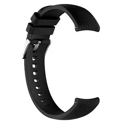 Силіконовий ремінець Watchbands Galaxy для Xiaomi Amazfit Bip S1SS Lite (A1805A1916) - чорний (WB003GALAXYBLACKXBIPS) - мініатюра 2