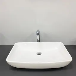 Умивальник VBI Silvi 60 white накладний VBI-015100, Білий - мініатюра 5