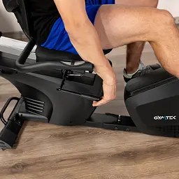 Горизонтальний велотренажер Gymtek XBR6000 електромагнітний синій - мініатюра 18