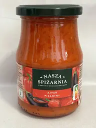 Соус Айвар Nasza Spizarnia Ajvar Pikantny 350г.
