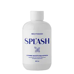 Ополіскувач для ротової порожнини Splash зі смаком свіжої м’яти 200 мл - мініатюра 4