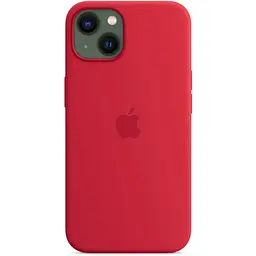 Оригінальний силіконовий чохол Apple Silicone Case MagSafe для iPhone 13 Red MM2C3ZE/A - мініатюра 9