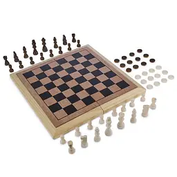 Набір з двох настільних ігор Spin Master Шахи та шашки (SM34807/6075860) - мініатюра 5