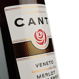 Вино Canti Merlot Veneto Medium Sweet, 11,5%, 0,75 л - мініатюра 3