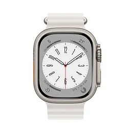 Ремінець силіконовий Hoco iWatch WA12 marine double buckle 38/ 40/ 41 mm білий - мініатюра 4