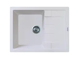 Кухонна мийка Adamant ANILA біла 645x495x200 мм, з крилом 64,5 см