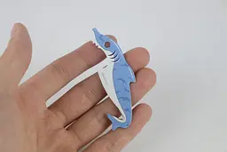 Міні-Мультитул NexTool (KT5521) EDC box cutter Shark Blue, Синій - мініатюра 15