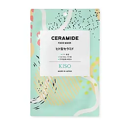 KISOCARE Ceramide Face Mask тканинна маска з церамідами, 1 шт