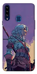 TPU чохол Demsky The witcher ciri для Samsung Galaxy A20s