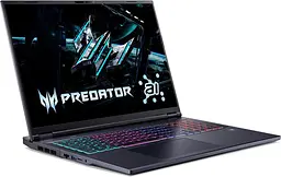 Ноутбук Acer 18 Predator Helios Neo 18 PHN18-72 WQXGA IPS/Intel U9-275HX/32GB/1TB/RTX 5070 Ti 12GB/DOS/Black (NH.QVMEU.005) - мініатюра 8