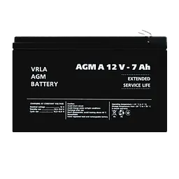 Акумулятор для сигналізації AGM А 12V - 7 Ah