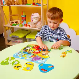 Пазли Vladi Toys 2 в 1 Машинки, з міні-грою, 49 елементів (RK1140-03) - мініатюра 6