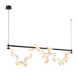 Люстра LED Levistella 7813168 (1500) BK, 26W, 3000K, чорний, стельова для дому - мініатюра 2