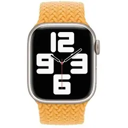 Ремінець CasePro Braided Solo Loop Maize Size M для Apple Watch 42mm/41mm/40mm/38mm - мініатюра 2